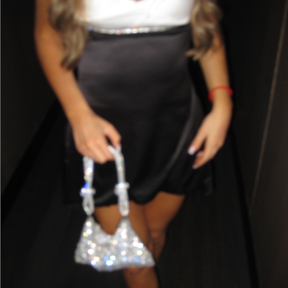 SWEET THRILLS MINI DRESS - MONOCHROME Dressmezee dress black and white - Picture 4 of 4